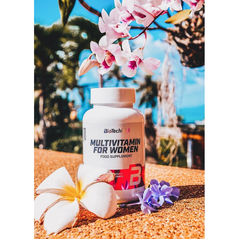 BioTechUSA Multivitamin For Women | 12 Vitamine + 11 Mineralien