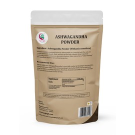 Ashwagandha Powder 1 LB, 100% Natural & Pure Ashwagandha Root Powder, Finely Grounded for Teas, Smoothies & Recipes, Resealable Bag for Freshness | By Yogi’s Gift®