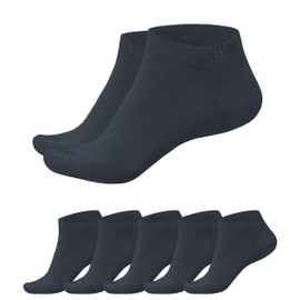 SGS 5-10 bamboo socks for men and women - 5 x anthracite., size: 43-46