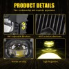 BraveWAY 3inch LED Work Light 3 Modes White/Yellow Headlight Fog