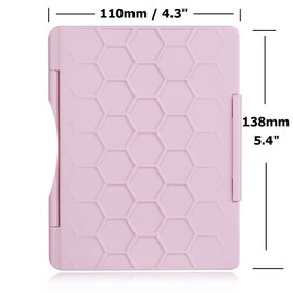 SPECTRASHELL Water Resistant Passport Case, Thin and Strong Cover for Travel and Daily Protection (RED)