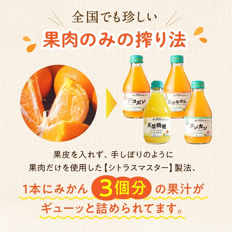 Fukuda Farm Gift Kyushu Whole Squeeze Squeezer, 7.1 fl oz