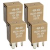 4Pcs 95230-2P030 Power Relay 35A 12VDC 4Pins Automotive Relay