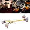 Guitar Wiring Hareness Set, 500K Pots Control Knobs 3-Way Switch