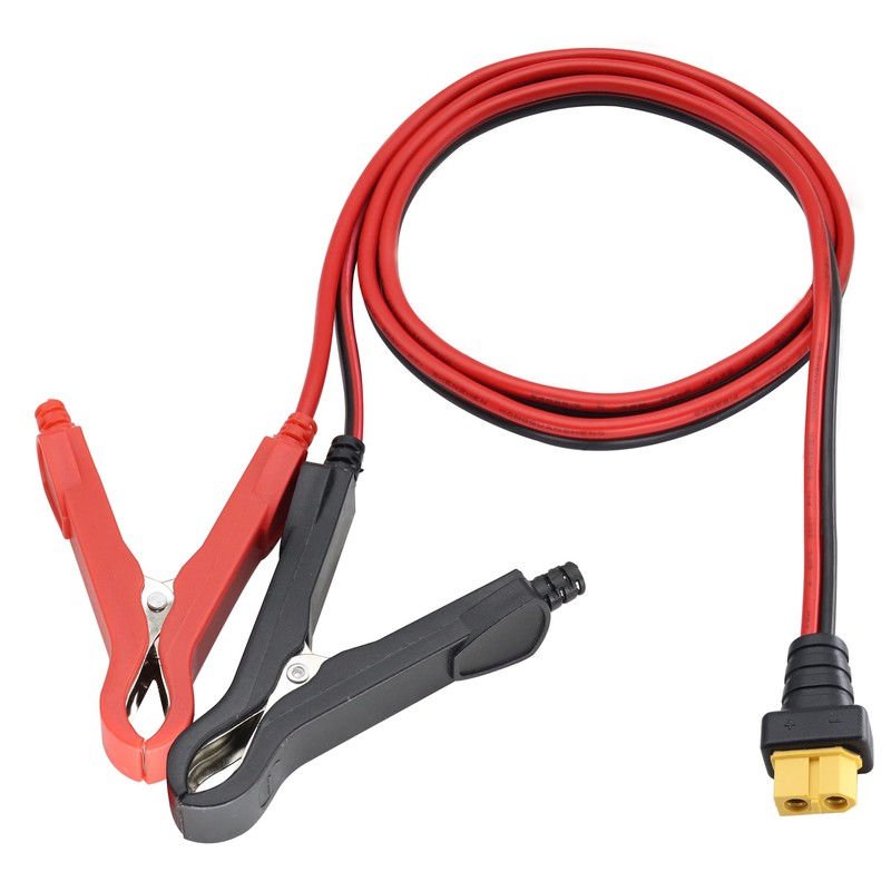 HCFeng 14AWG XT60 to Battery Alligator Clip Cable XT60 Conncter