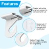 34 Pcs Ceiling Hooks, Durable Heavy Duty Aluminum Alloy Ceiling