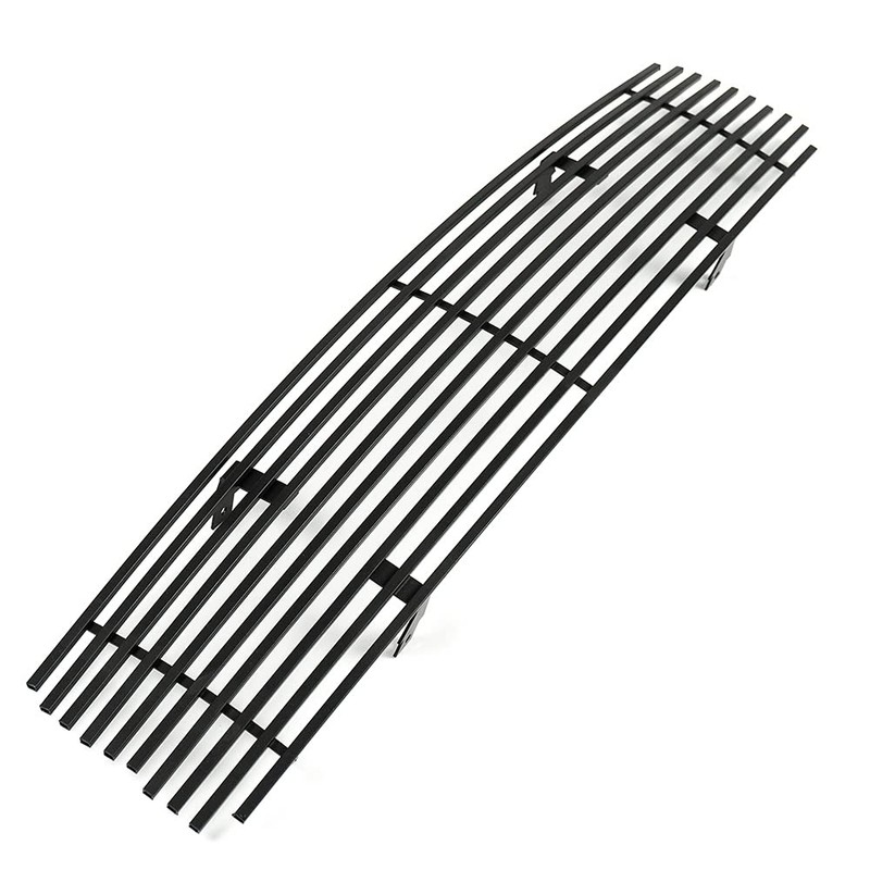 CHEDA Front Upper Bumper Grille,Compatible with 2009-2014 Nissan Maxima, Black