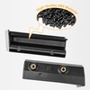 2 PCS Car Roof Gutter for 2018-2025 Jeep Wrangler JL