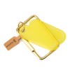 BLKSMTH Decorative Key Hook, 2.8 Inch Yellow Acrylic Cloud Design