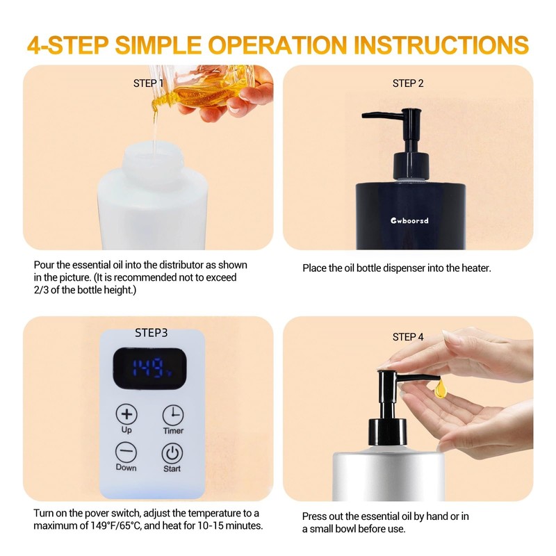 Massage Oil Warmer heater,oil warmer for massage,lotion Warmer for Spa,Salon