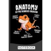 Anatomy Of A Bearded Dragon Notebook: Bearded Dragon Notebook 120