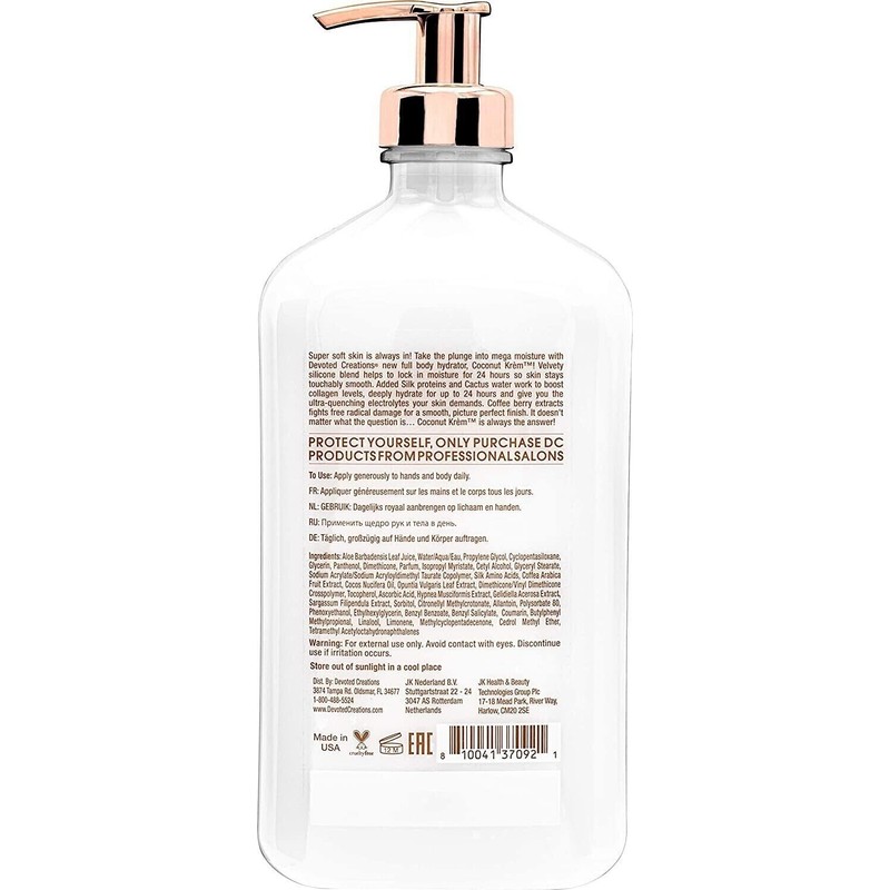 2 Piece Set Coconut Krem Hydration Bundle by Devoted Creations