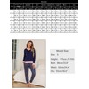 Aseniza Women's Pyjamas Set Cotton Long Sleeve Pjs for Ladies