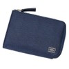 PORTER Current Coin & Pass Case, navy