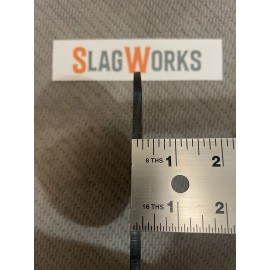 SlagWorks 16 inch disc 1/4 inch thick steel plate 1/4”x16” disc A36 Hot Roll .25 Thick