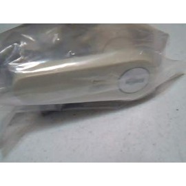 L-Handle HT Shutter Lock Kit Keyed 2" stem, White