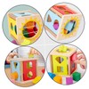 DECHOUS Block Geometric Plaything for Educational for Boys and Develops