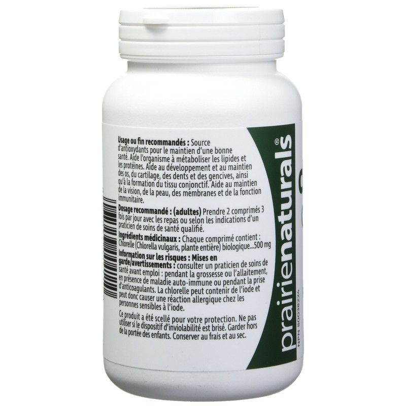 Prairie Naturals Prairie Naturals Organic Chlorella Broken Cell Wall Tablets