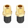 Brass Air Compressor Tank Fill Valve Heavy Duty Stable Performance