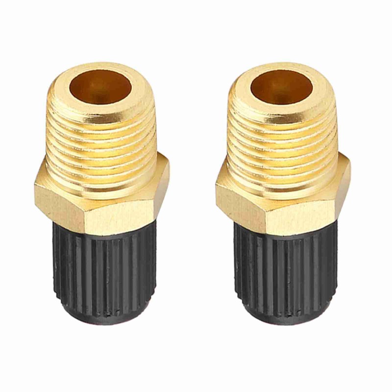 Brass Air Compressor Tank Fill Valve Heavy Duty Stable Performance