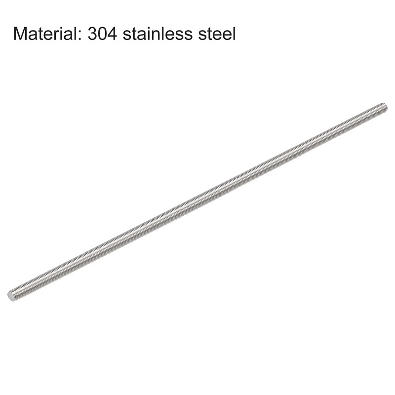 sourcing map M4 x 150mm Fully Threaded Rod 304 Stainless