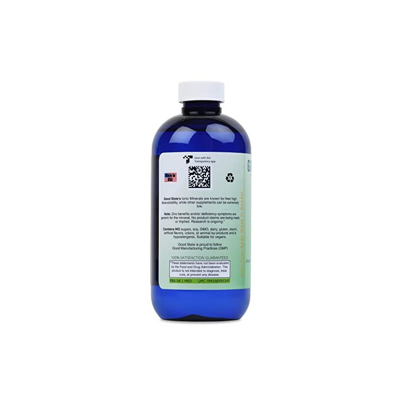 Good State | Liquid Ionic Zinc | Dietary Supplement |