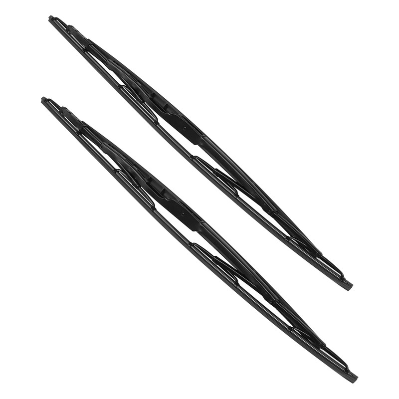 Pair Windshield Wiper Blades Quiet Weatherproof 61610442837 Replacement for E65