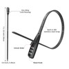 WARLION Zip Tie Lock - 3-Digit Adjustable Cable Lock, for