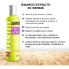 Shampoo De Hierbas Cabello Dañado Nefertiti 300ml
