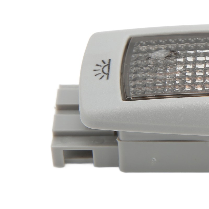 2pcs Rear Reading Dome Light 3B0947291 Gray Shell High Brightness