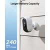 Add-on Wireless Security Camera(Base Station Required), WUUK 2K Home Camera