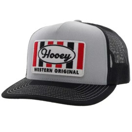 HOOEY "SUDAN" GREY/BLACK Snapback Cap 2201T-GYBK