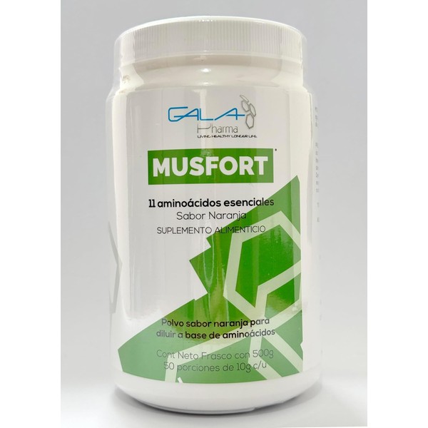 MUSFORT suplemento alimenticio a base de aminocidos esenciales - Producto