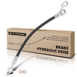 A-Premium Rear Driver Outer Brake Hydraulic Hose Compatible with Ford F-150 2012 2013 2014