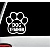 Bluegrass Decals Dog Trainer Paws Dog Decal Sticker for Car