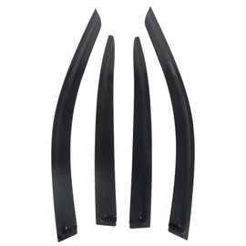 waltyotur Replacement for 2014-2019 Infiniti Q50 JDM Wavy Mugen Style 4 Pcs Tinted Window Visor Guard Vent