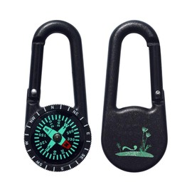 Azeeda 'Once You Choose Hope, Anything's Possible' Compass Keyring (KC00031358)