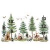 wondever wondever Mountain Tree Wall Stickers Decor for Kids Room