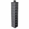 10-Layer Hanging Shoe Organizer for Closet Storage – Collapsible Polyester