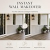 Pre-Cut Paintable Wall Molding Kit, 3 Set Accent Wall Panels