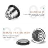 Reusable Nepresso Capsules - i Cafilas Stainless Steel Refillable Pods
