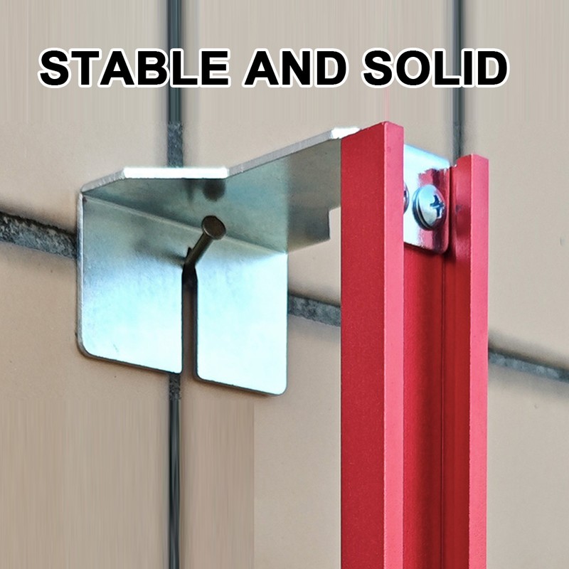 Stable Mounting Aluminum Alloy Construction Adjustable Laser Level Bracket with