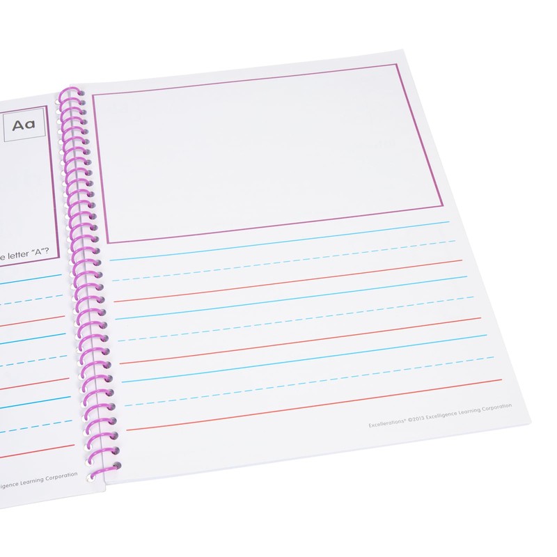 Excellerations Alphabet Skills Workbooks Learning Tool Set of 10 Workbooks