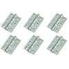 3 Pairs of Door Hinge 3" 75mm Ball Bearing Hinges