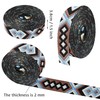 Grosun 1.5 inch Patterned Nylon Webbing Belt Webbing Straps Purse