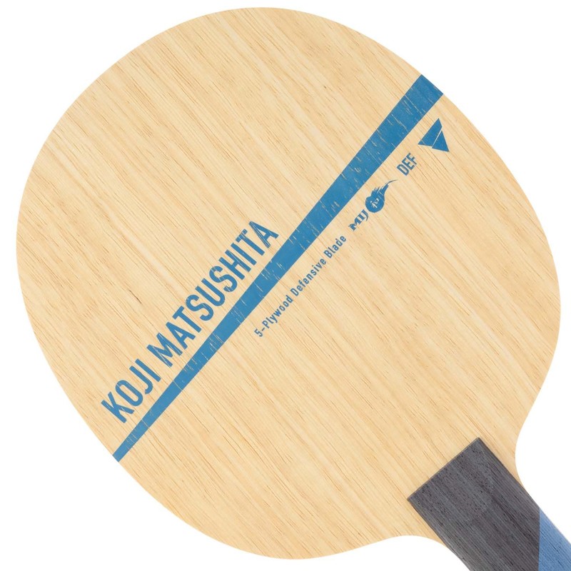 Victas 028005 Table Tennis Racket, Koji Matsushita Shakehand, Defensive, 5-ply