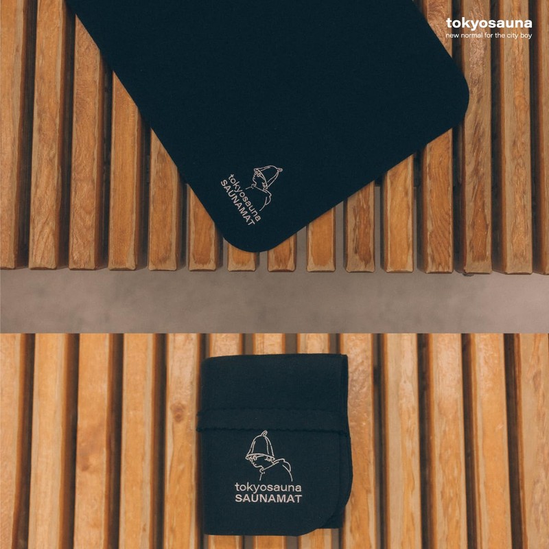 tokyosauna sauna mat folding wool sauna goods sauna hat sauna