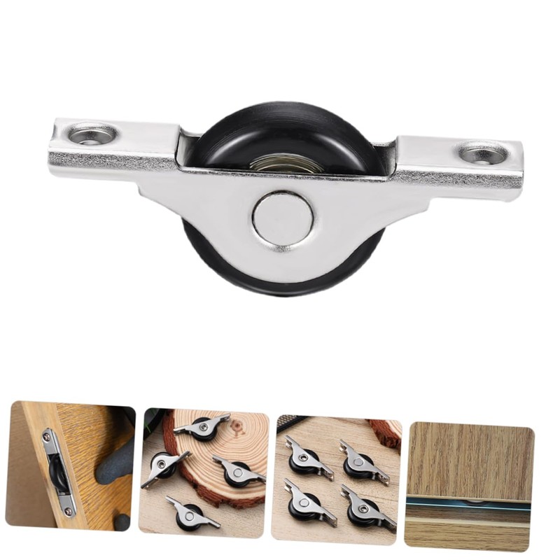 Operitacx 6pcs Silent Nylon Sliding Door Rollers Door Roller Sliding