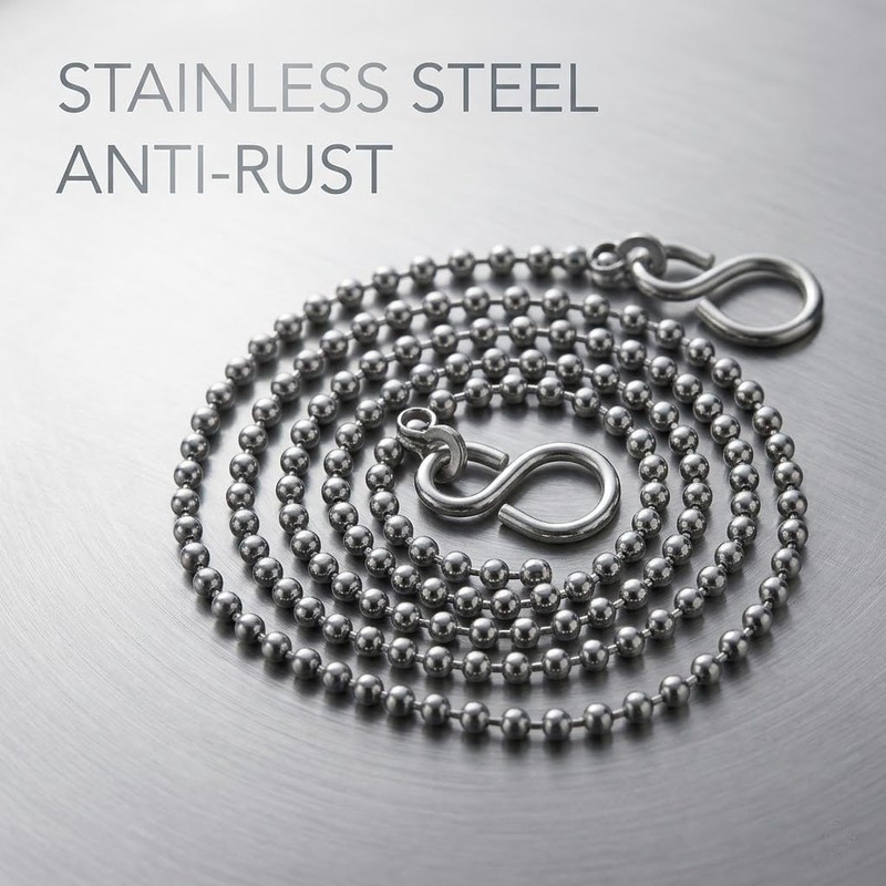XIYING 2 Pcs Bath Plug and Chain, Sink Bath Plug