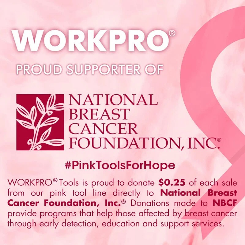 WORKPRO 20V Cordless Drill Driver Set 3/8" Keyless Chuck w/Battery